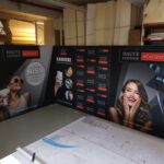 Textilspannrahmen Messestand
